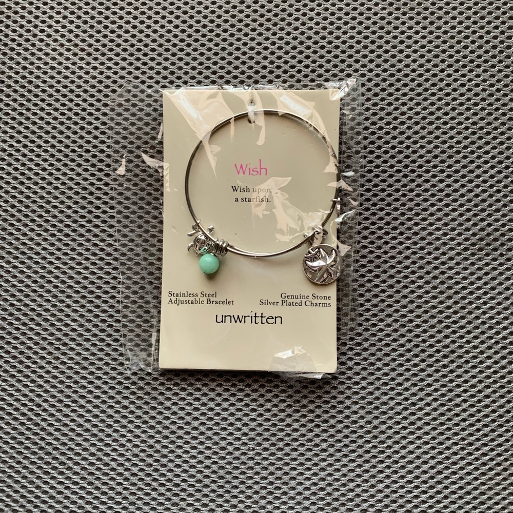 New with box super cute stainless steel bracelet!!